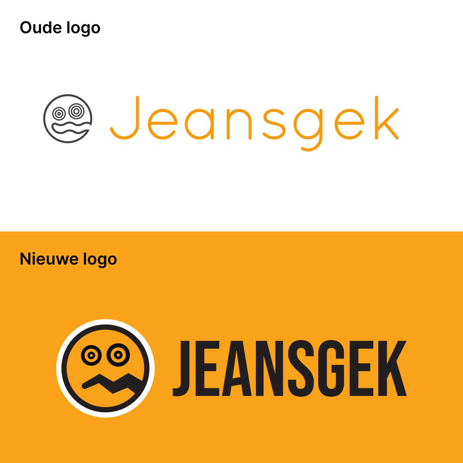 sweater met logo